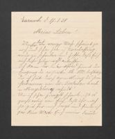 Letter from Bertha Putzel Blüth and Egon Eckmann to Alfred, Käte and Eva Speier, January 17, 1939