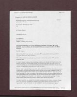 Email from Martin Kriwet to Hershel Shapiro, February 16, 2010