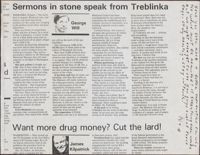 Sermons in stone speak from Treblinka