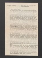 Letter from Albert Kober to Speier Family, April 11, 1939
