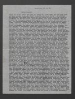 Letter from Rosa, Herbert, and Theo to Alfred and Käte Speier, February 13, 1939