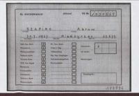 Abraham Szapiro's records from Buchenwald