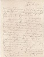 Letter from Clarence Williams to Gretchen Williams, March 3, 1945