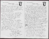 Letters from Norman Smith to Jill, Camilla, Lauren, and Bernie, October 17, 2002