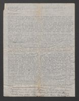Letter from Abraham Fackenheim and Gerda Oppenheimer to Alfred and Käte Speier, March 25, 1944