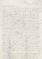 Letter from Clarence Williams to Gretchen Williams, June 29, 1945