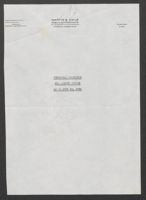 Albert Speier Financial Statement