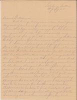 Letter from Clarence Williams to Gretchen Williams, July 10, 1945
