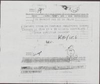 Telegram from OSE Mainsat, June 25, 1945