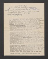Letter from Gretel Kahn to Kate Speier, December 6, 1938