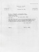 Letter from Ernst Adler to C. J. Schneeman, November 30, 1955