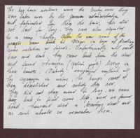 Irving Shapiro's Notes (Return to Miedzyrzec)