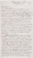Letter from Clarence Williams to Gretchen Williams, June 8, 1945