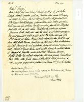 Letter from Curt and Regina Schönwald to Henry Wald (2nd letter), March 28, 1940