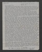 Letter from Edith and Jechiel Bloch to the Speiers and Rosenbergs, September 20, 1944