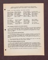 Minutes of Executive Committee of Federation for Jewish Service, December 18, 1949