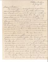 Letter from Clarence Williams to Gretchen Williams, July 31, 1945
