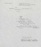 Susie Stern's exit visa application