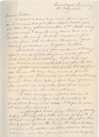Letter from Clarence Williams to Gretchen Williams, May 29, 1945