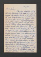 Letter from Lilly, January 26, 1939