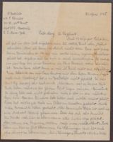Letter from Bertha Gottlieb to Siegfried and Mary Stern, April 22, 1945