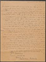 Letter from Eli Modenstein to Uncle Zelig, December 29, 1948