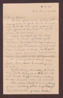 Letter from Norm Smith to Howard and Violet Smith, November 8, 1943