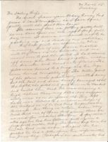 Letter from Clarence Williams to Gretchen Williams, March 20, 1945