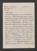 Letter from Abraham Fackenheim and Gerda and Arthur Oppenheimer to Alice Hirschfeld, September 6, 1944