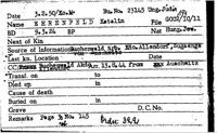 Kitty Williams's Buchenwald Record