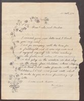 Letter from Beate Stern to Albert and Flora Schmidt and Bertha Gottlieb, August 22, 1946