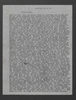 Letter from Rosa, Herbert, and Theo to Alfred and Käte Speier, February 13, 1939