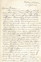 Letter from Clarence Williams to Gretchen Williams, September 6, 1945