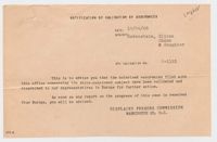 Modenstein Notification of Validation of Assurances