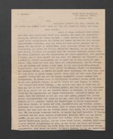 Letter from Edith and Erich Menders to the Speiers, February 10 and 13, 1939