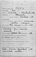 Suse Stern Immigration Document