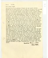 Letter from Curt and Regina Shoenwald to Henry Wald, June 5, 1939