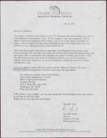 Letter from Radu Ioanid to Irving Shapiro, July 25, 1994