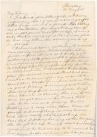 Letter from Clarence Williams to Gretchen Williams, May 10, 1945