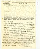 Letter from Curt and Regina Schönwald to Henry Wald, March 17, 1941