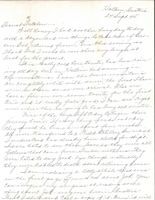 Letter from Clarence Williams to Gretchen Williams, September 24, 1945