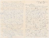 Letter from Clarence Williams to Gretchen Williams, November 9, 1945