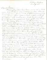 Letter from Clarence Williams to Gretchen Williams, September 26, 1945