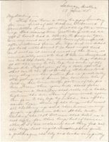 Letter from Clarence Williams to Gretchen Williams, June 17, 1945