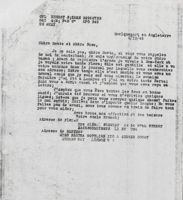 Letter from Ernest Kahn to Beate and Susie Stern, February 19, 1945