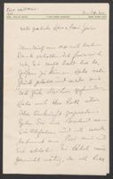 Letter from Ella Kaufman to Alfred and Käte Speier, November 24, 1936