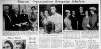 Womens' Organizations Recognize Scholars