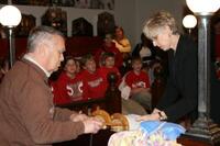Louis Leviticus Speaks to Norfolk Catholic School Students
