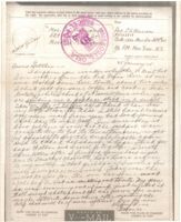 Letter from Clarence Williams to Gretchen Williams, January 25, 1945