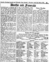 Obituary for Ludwig Ernst Rosenberg